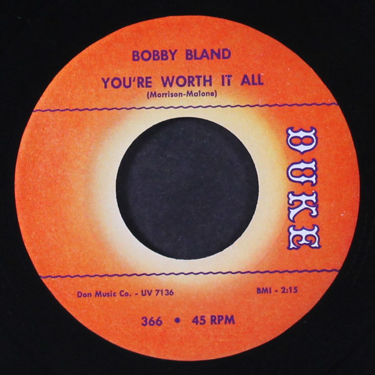 sometimes you gotta cry a little / you're worth it all by BOBBY BLAND
