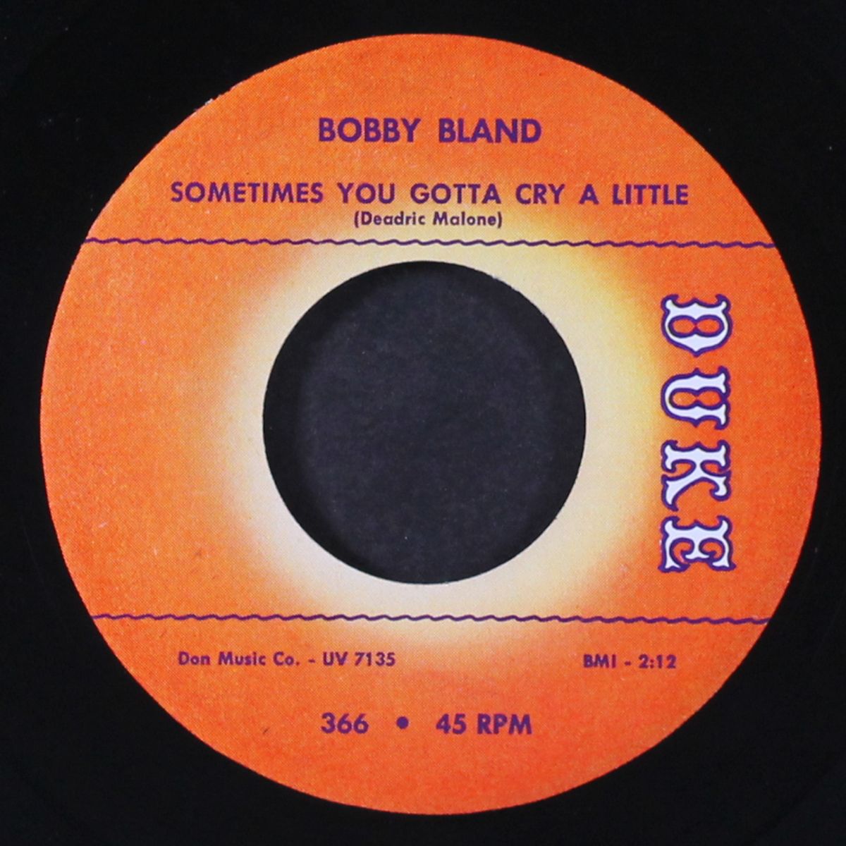 sometimes you gotta cry a little / you're worth it all by BOBBY BLAND