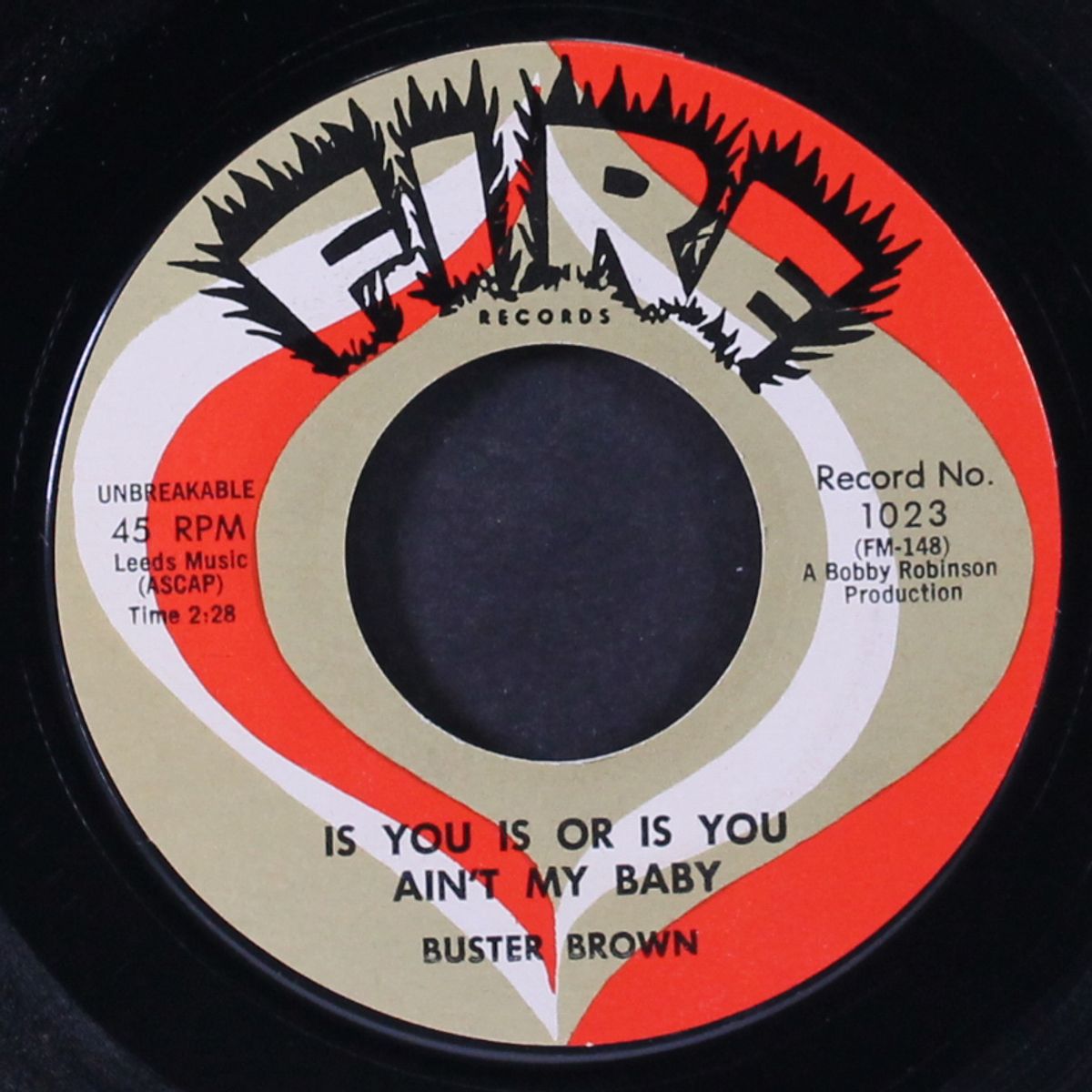 don't dog your woman / is you or is you ain't my baby by BUSTER BROWN