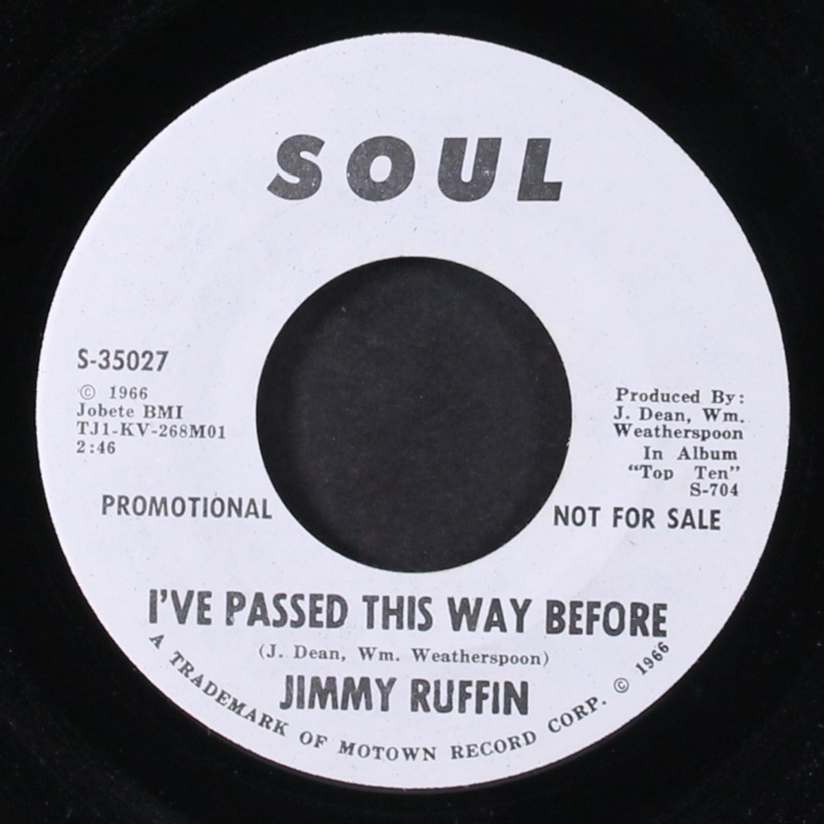 i've passed this way before / same by JIMMY RUFFIN