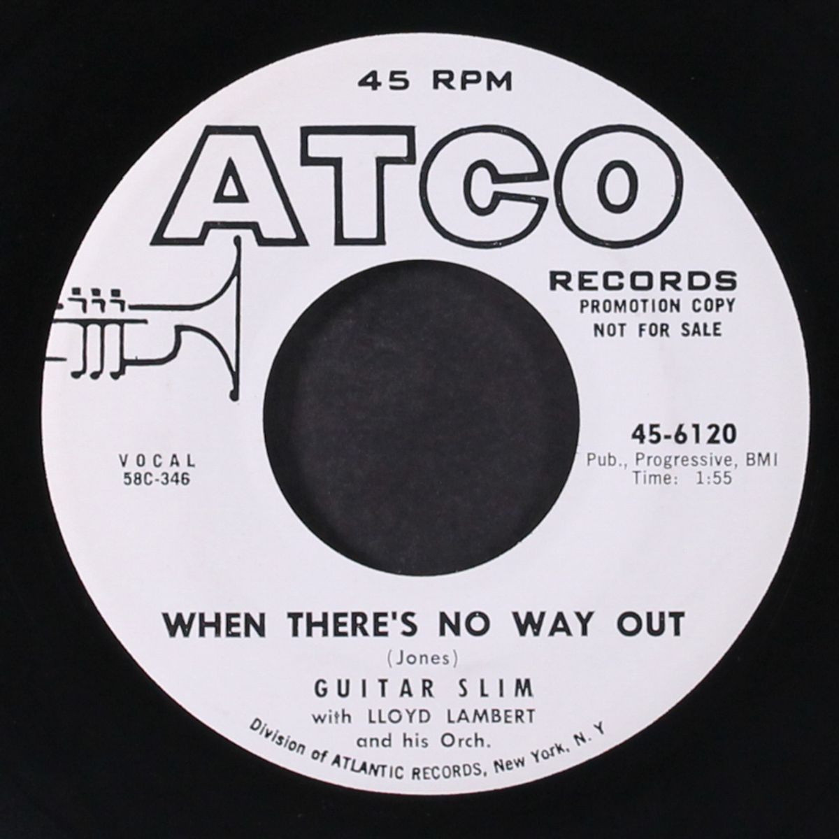when there's no way out / if i had my life to live over by GUITAR SLIM