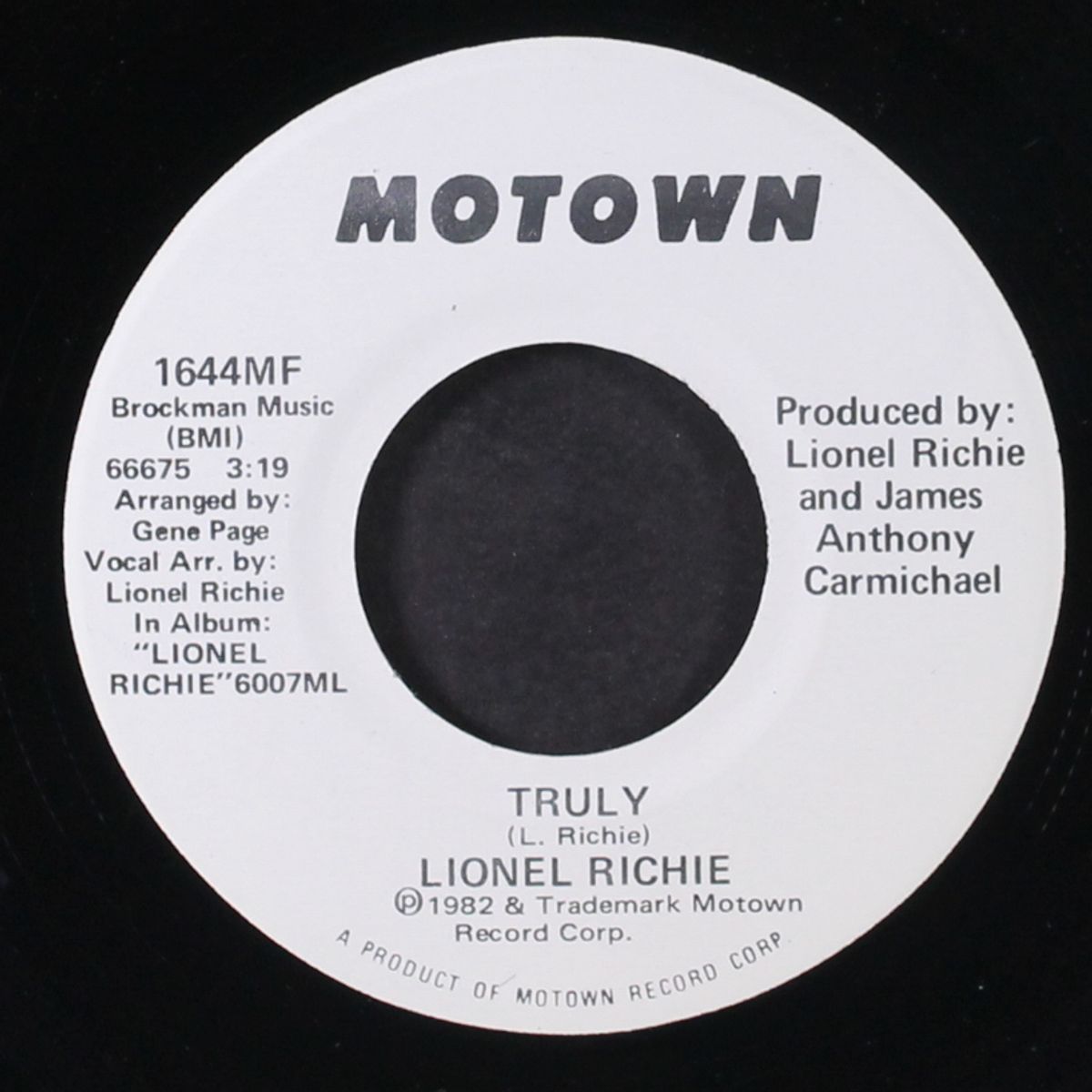 truly by LIONEL RICHIE