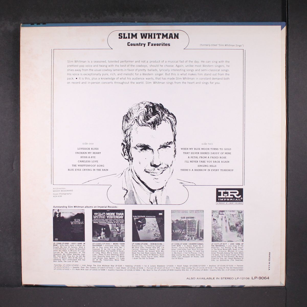 country favorites by SLIM WHITMAN