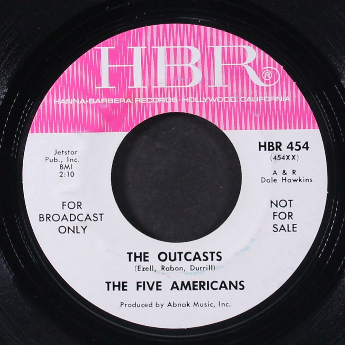 i see the light / the outcasts by FIVE AMERICANS