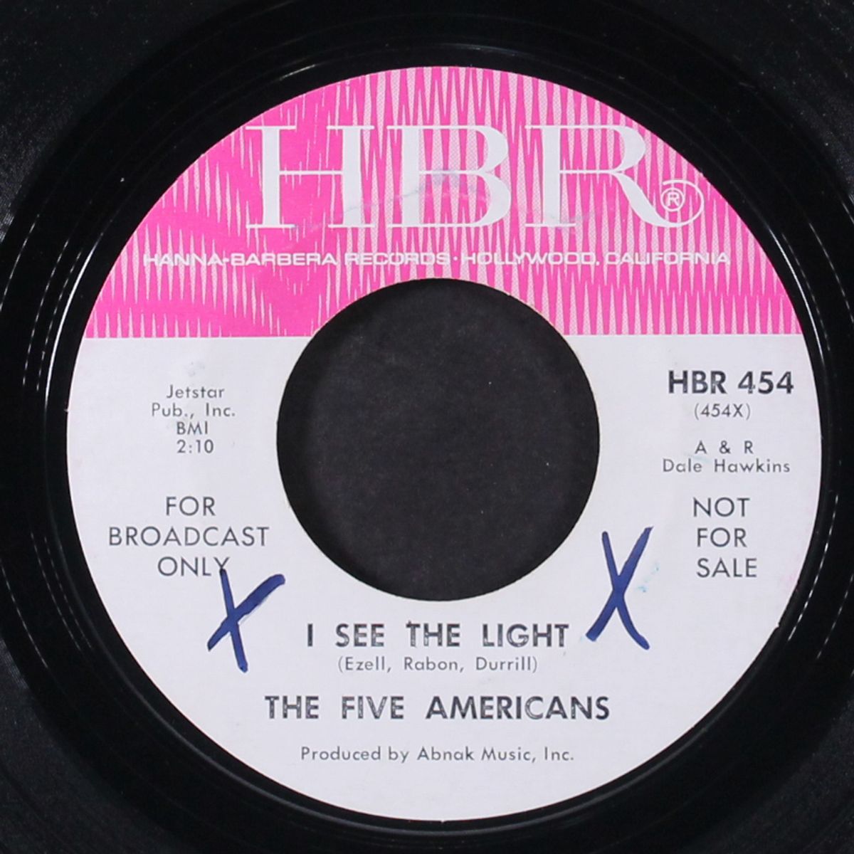 i see the light / the outcasts by FIVE AMERICANS