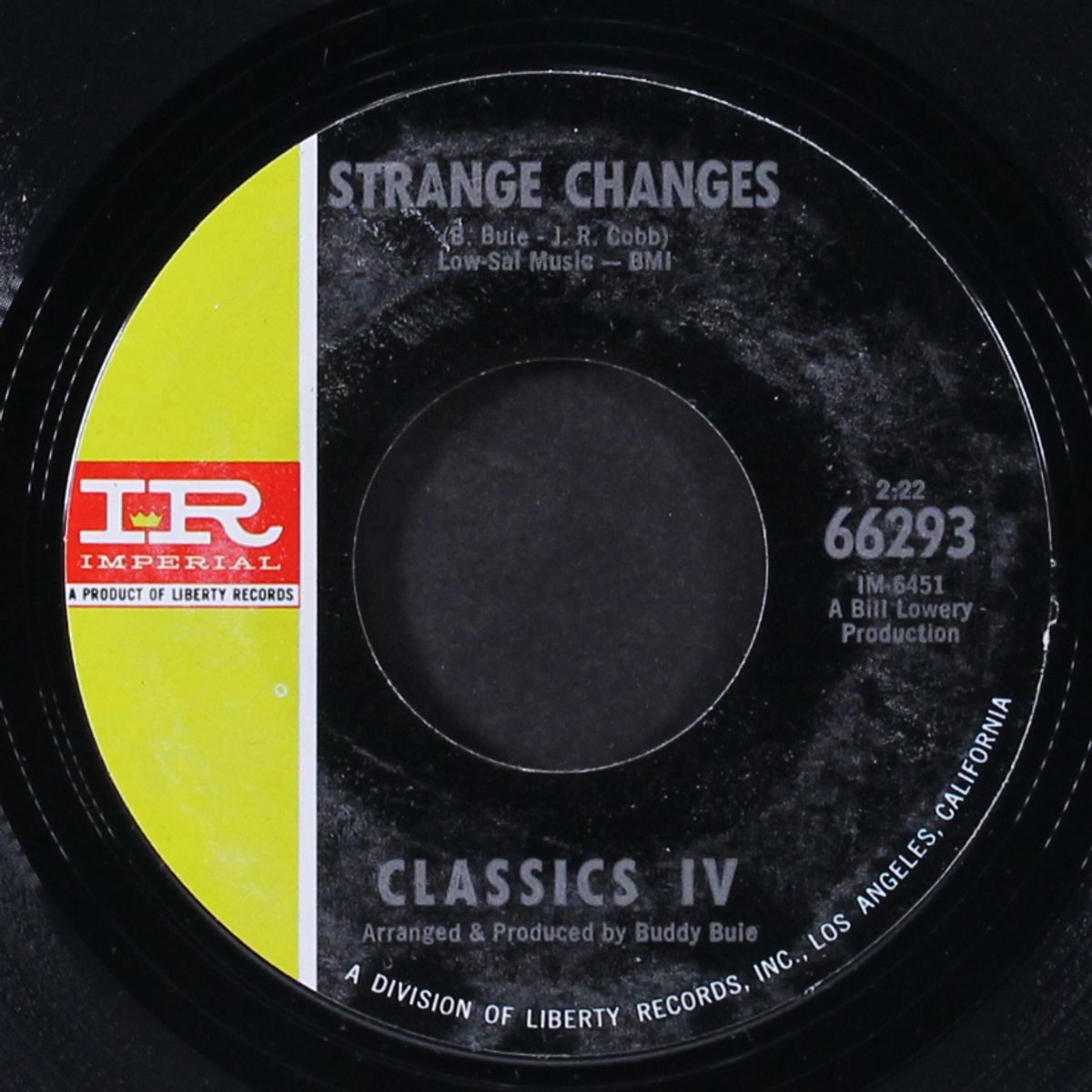 soul train / strange changes by CLASSICS IV