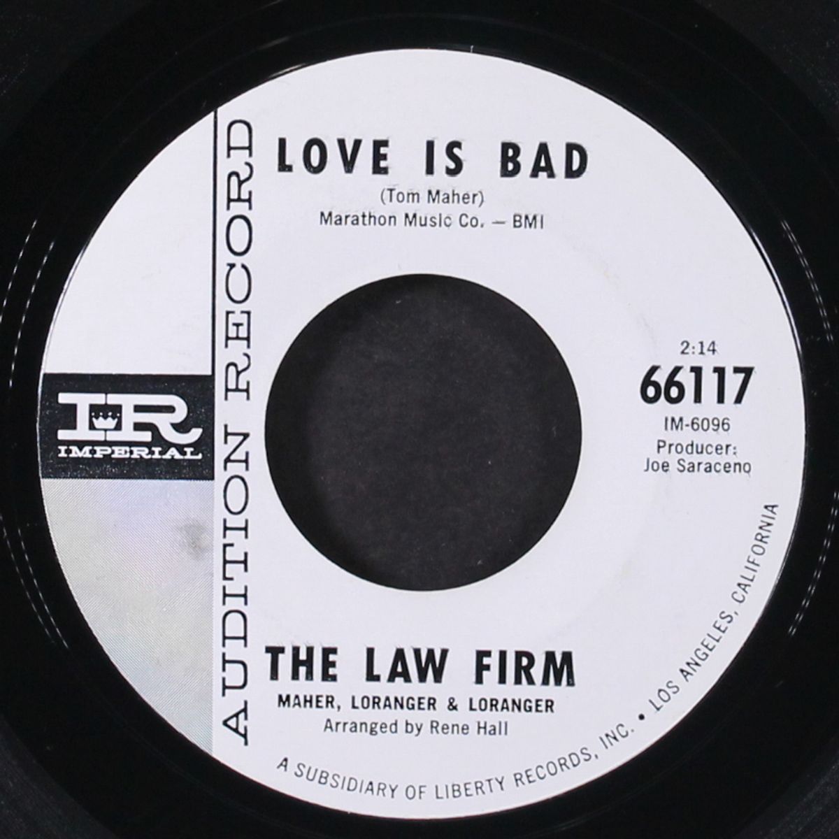 love is bad / girl from liverpool by LAW FIRM