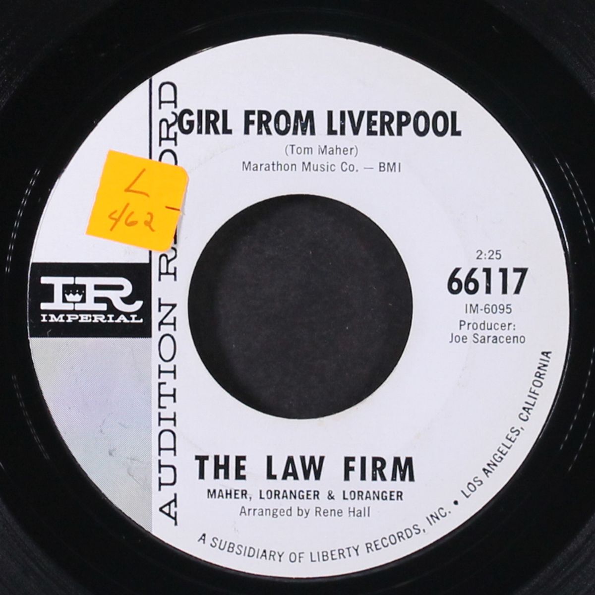 love is bad / girl from liverpool by LAW FIRM