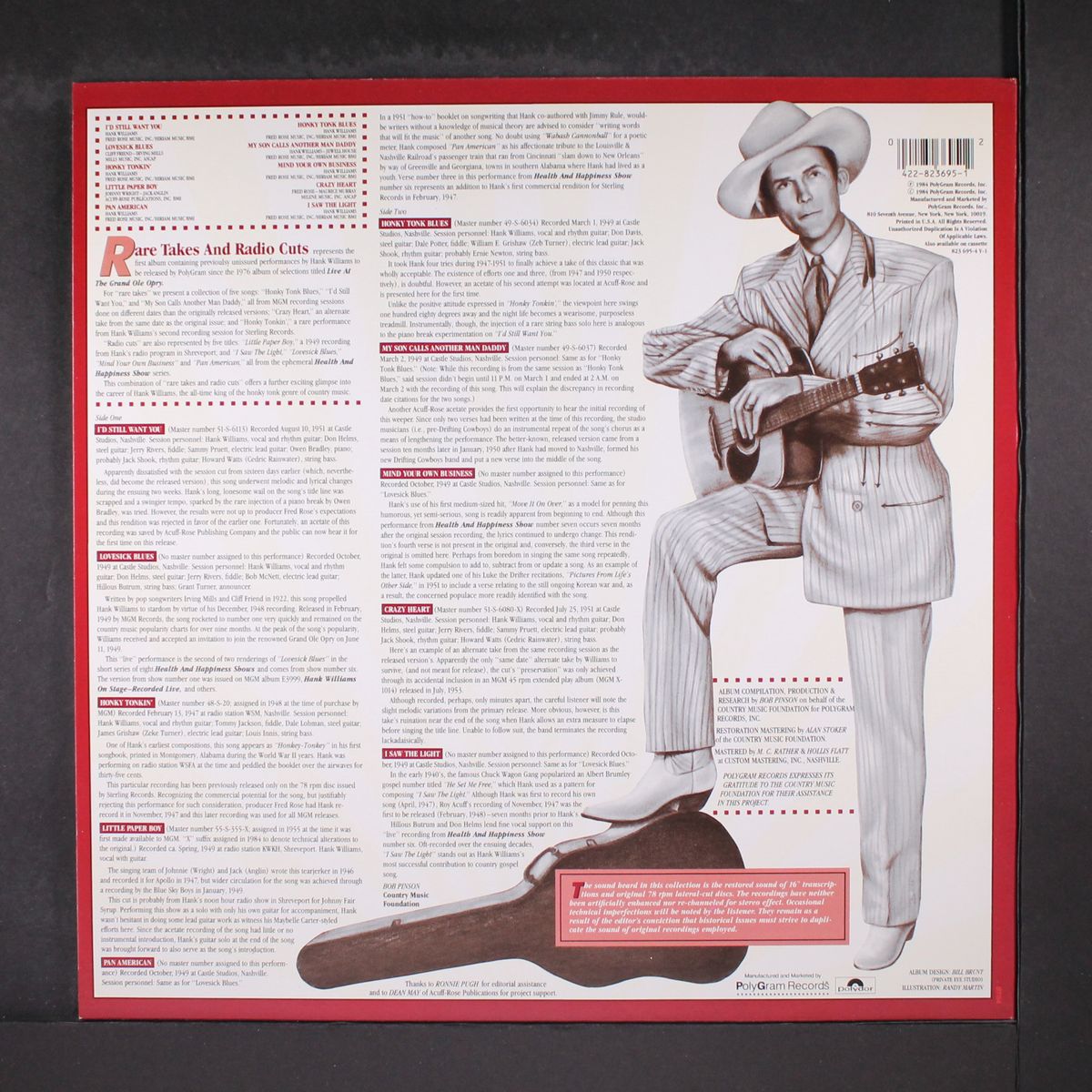rare takes and radio cuts by HANK WILLIAMS