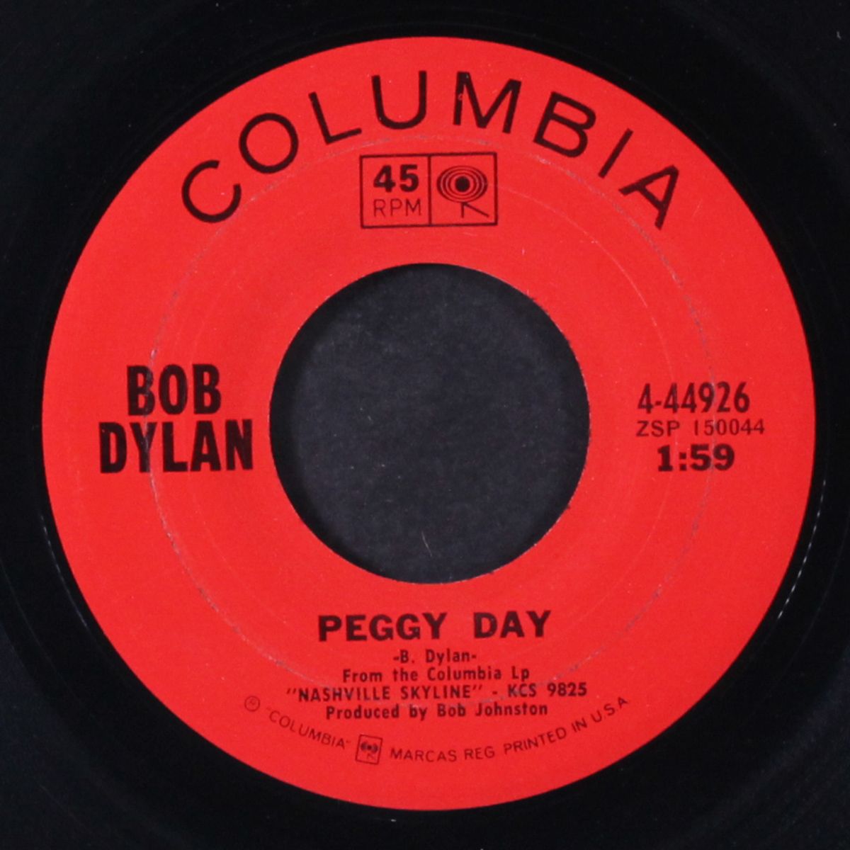 lay lady lay / peggy day by BOB DYLAN