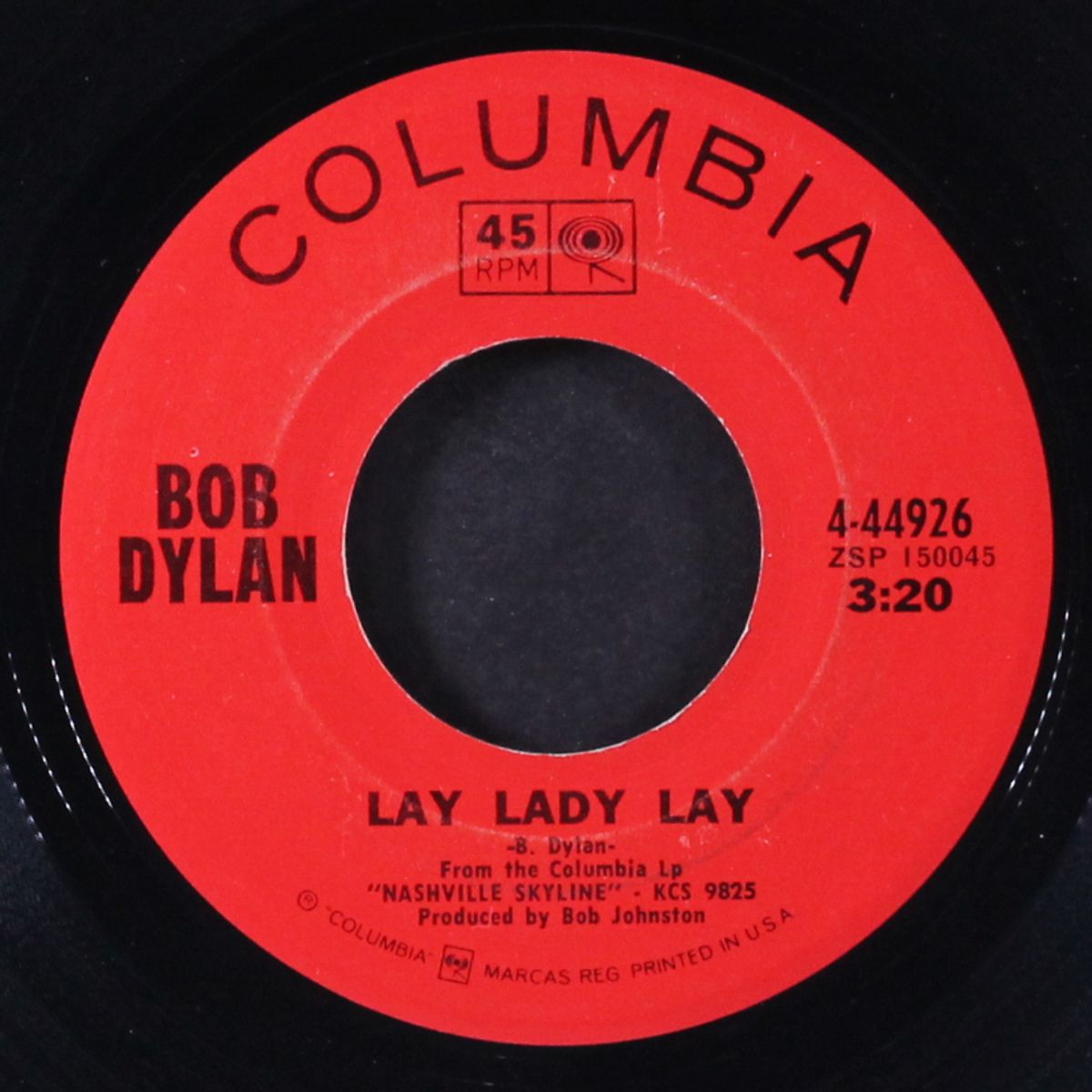 lay lady lay / peggy day by BOB DYLAN