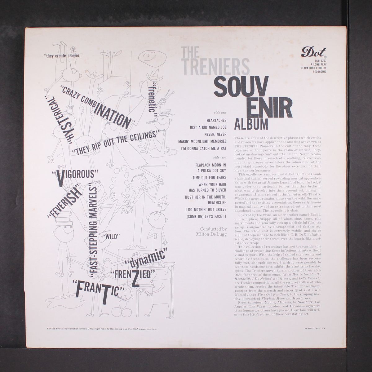 souvenir album by TRENIERS