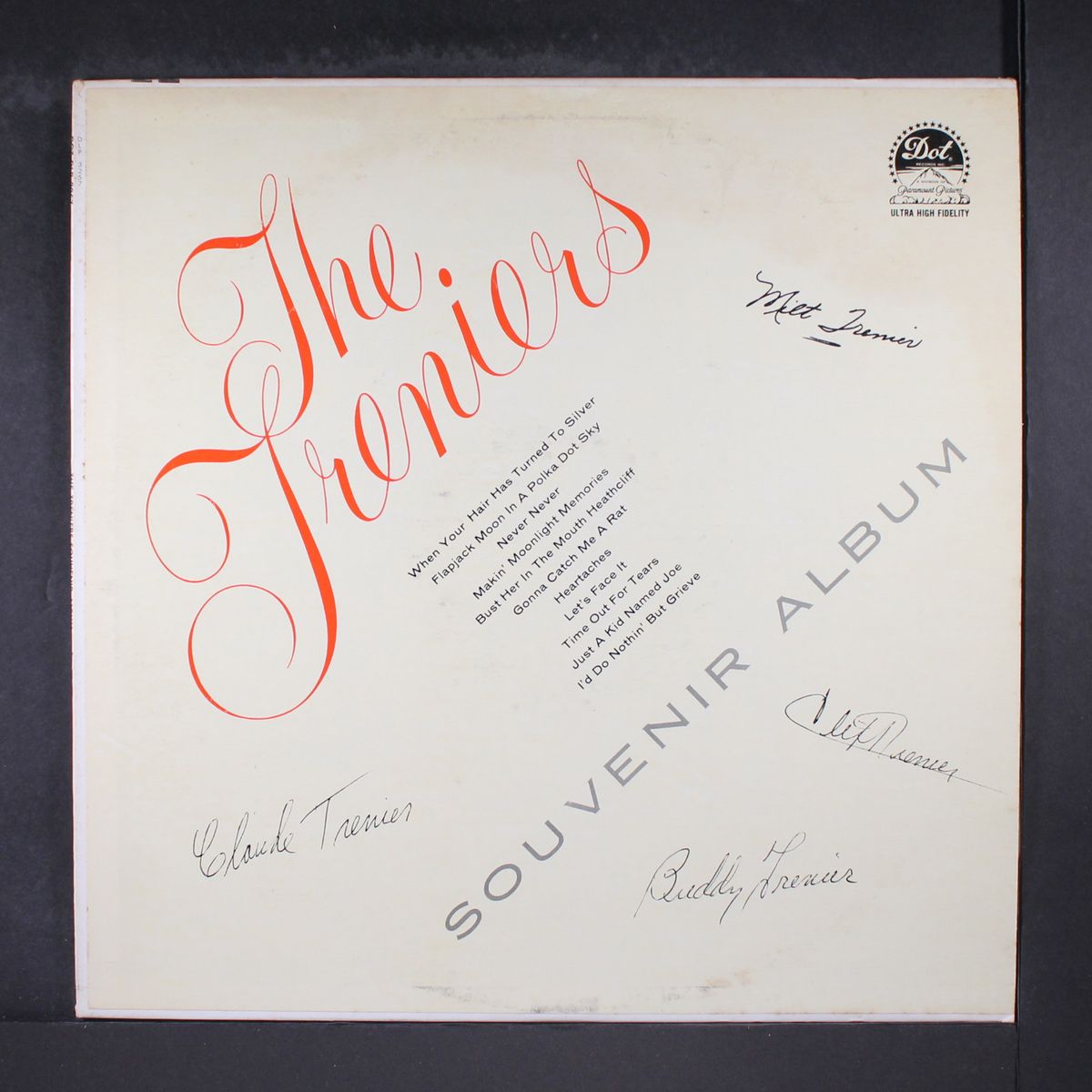 souvenir album by TRENIERS