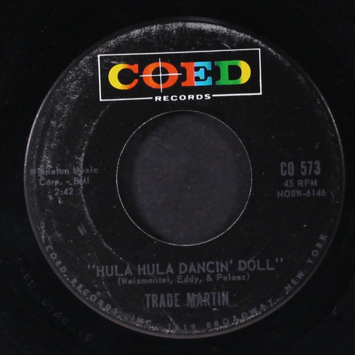 hula hula dancin' doll / something in the wind by TRADE MARTIN