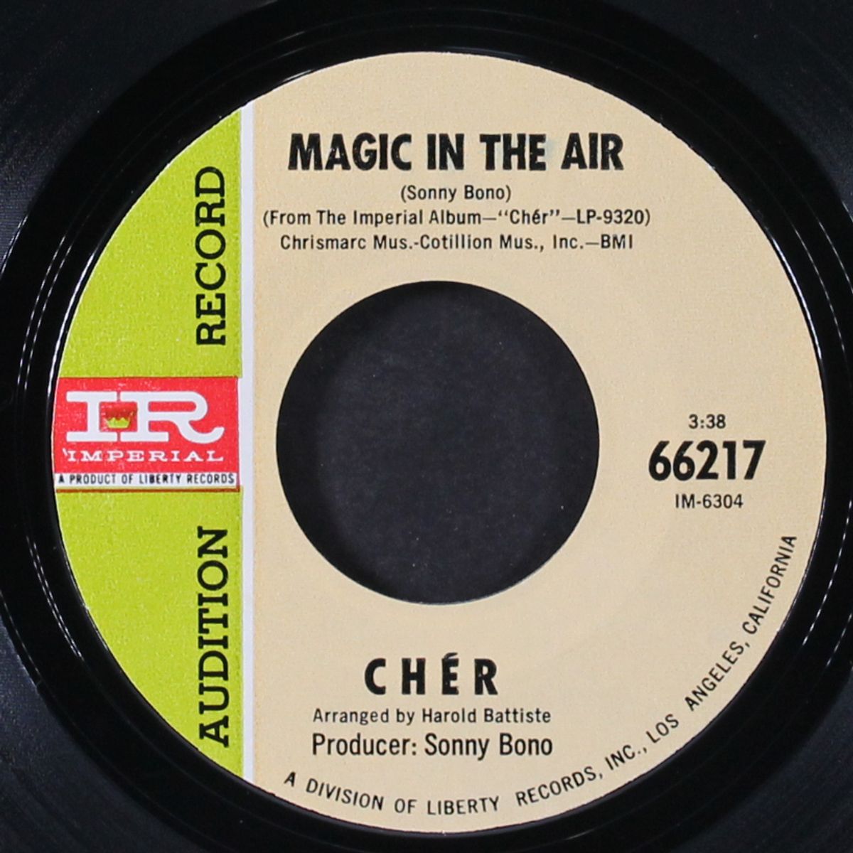 behind the door / magic in the air by CHER
