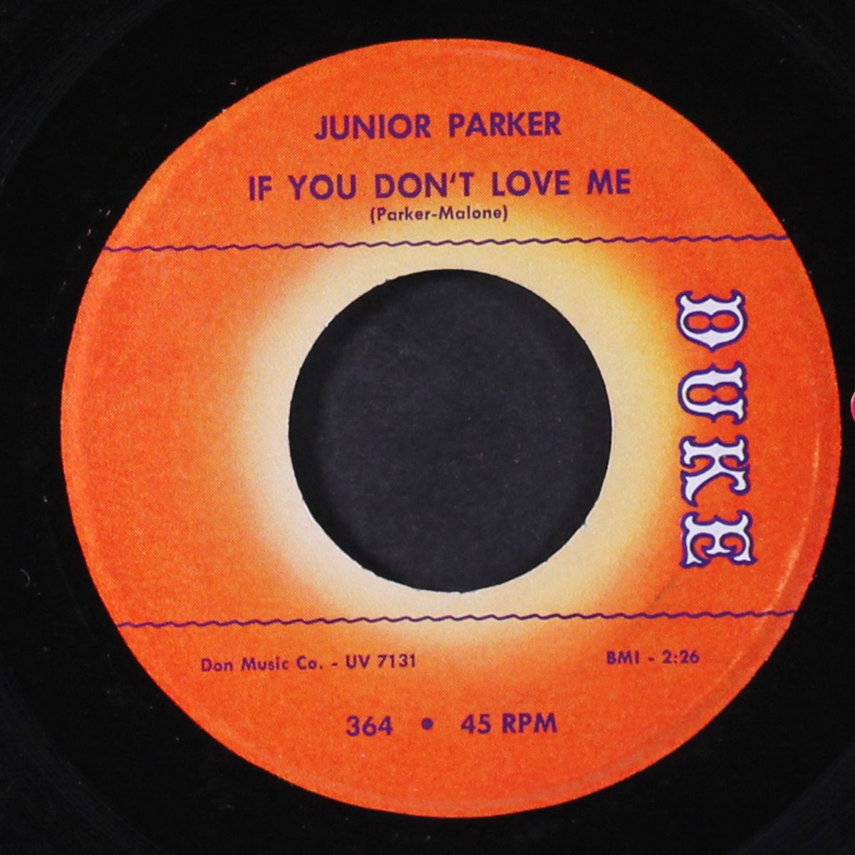 if you don't love me / i can't forget about you by JUNIOR PARKER