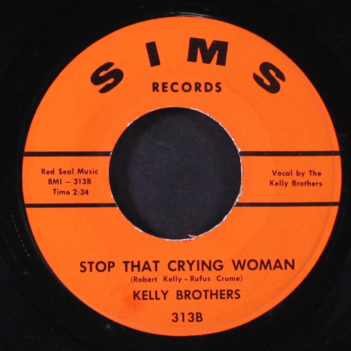 ouch! oh baby! / stop that crying woman by KELLY BROTHERS