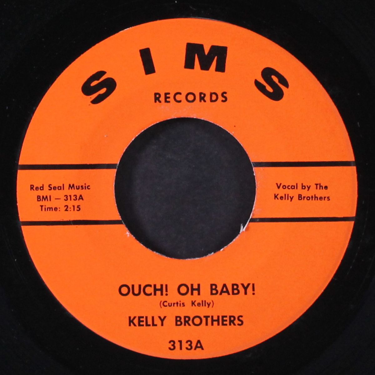 ouch! oh baby! / stop that crying woman by KELLY BROTHERS