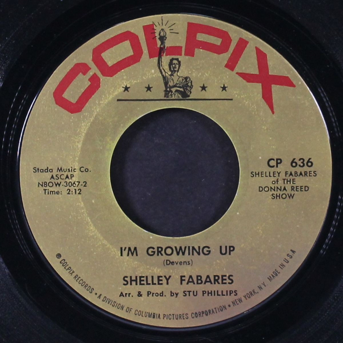 johnny loves me / i'm growing up by SHELLEY FABARES