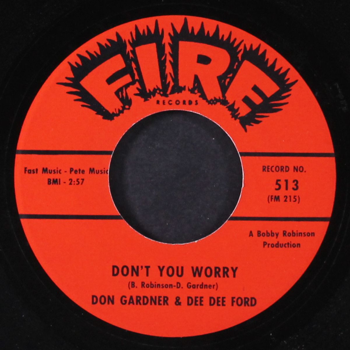 don't you worry / i'm coming home to stay by DON GARDNER & DEE DEE FORD