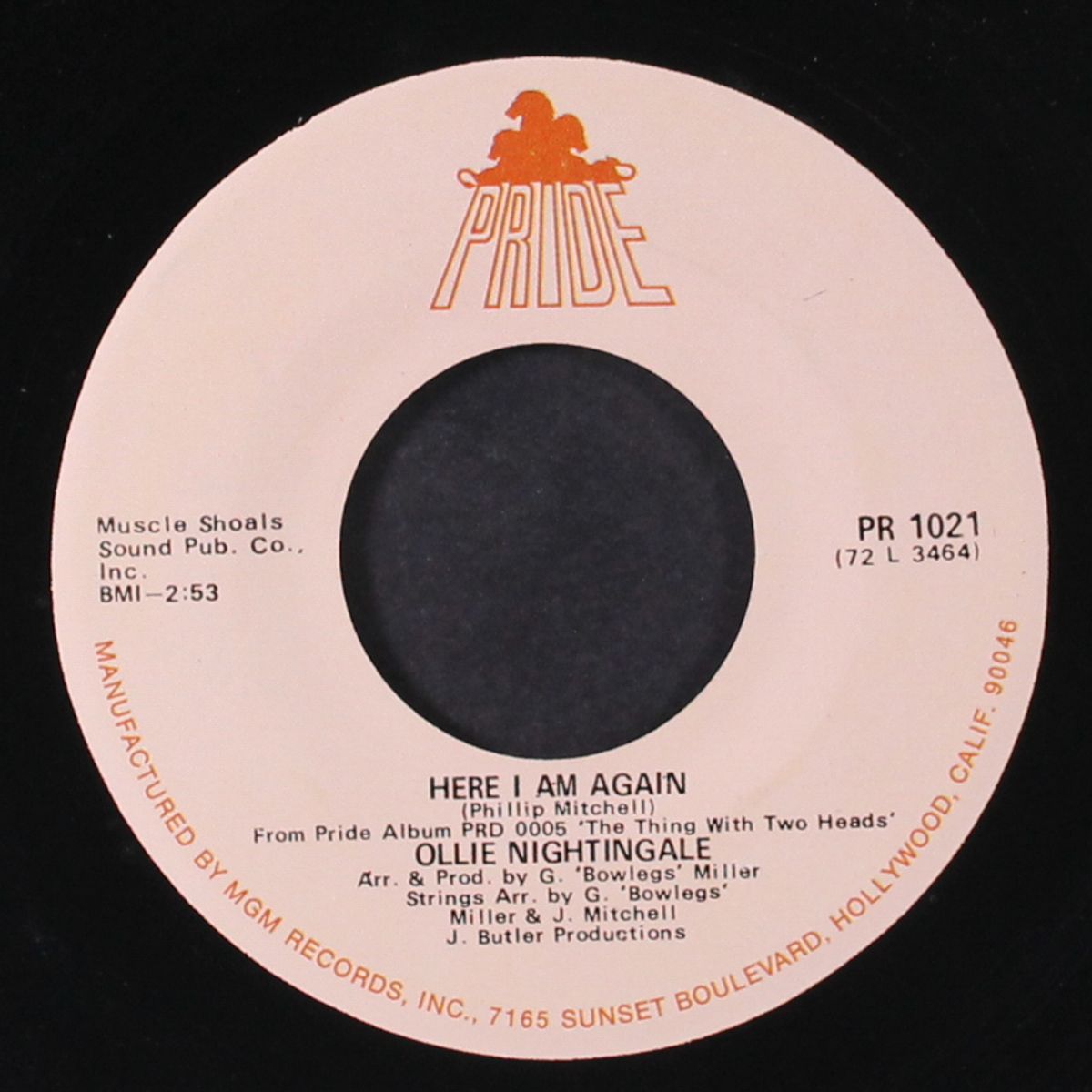 here i am again / a good woman at home by OLLIE NIGHTINGALE