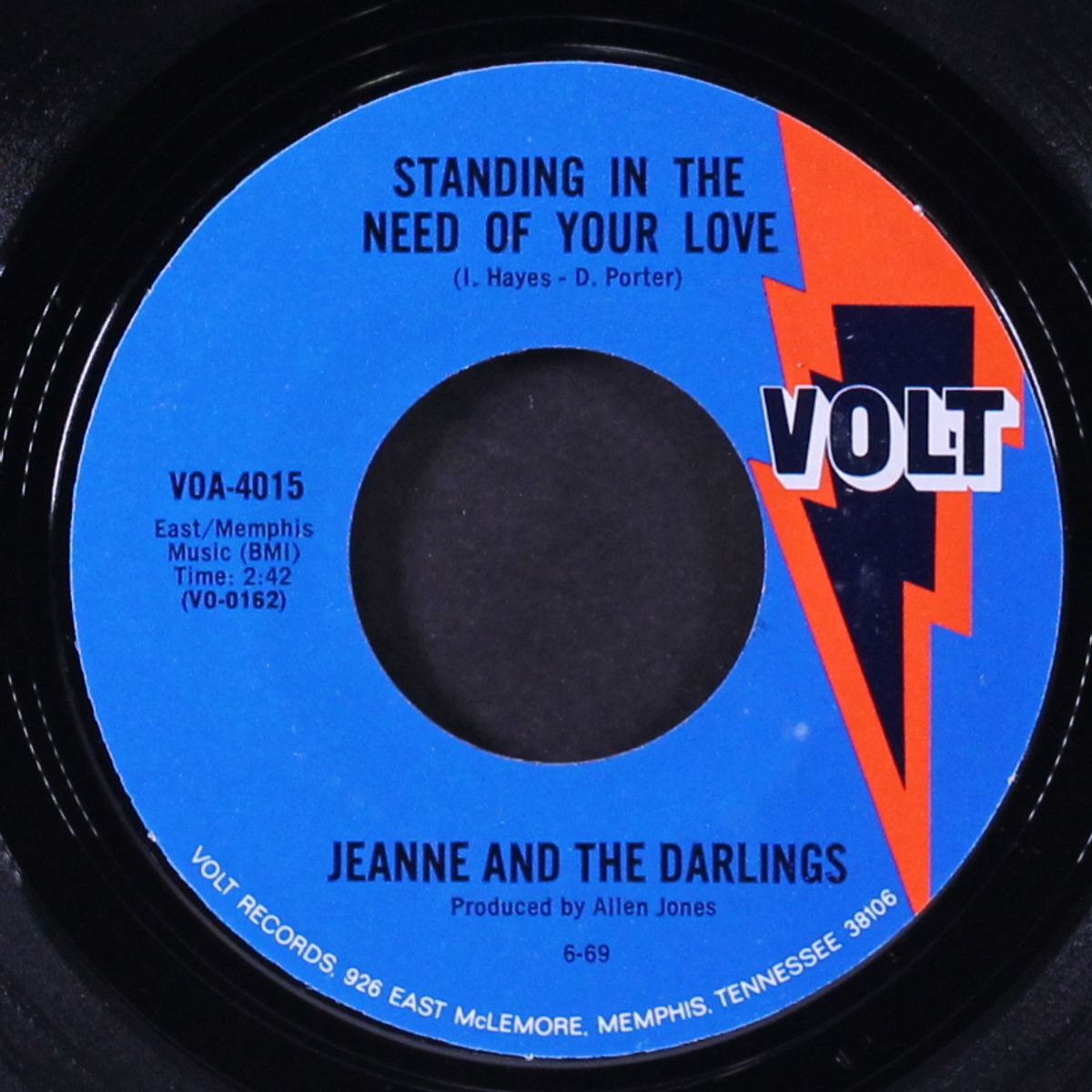 it's time to pay for the fun / standing in the need of your love by JEANNE & DARLINGS