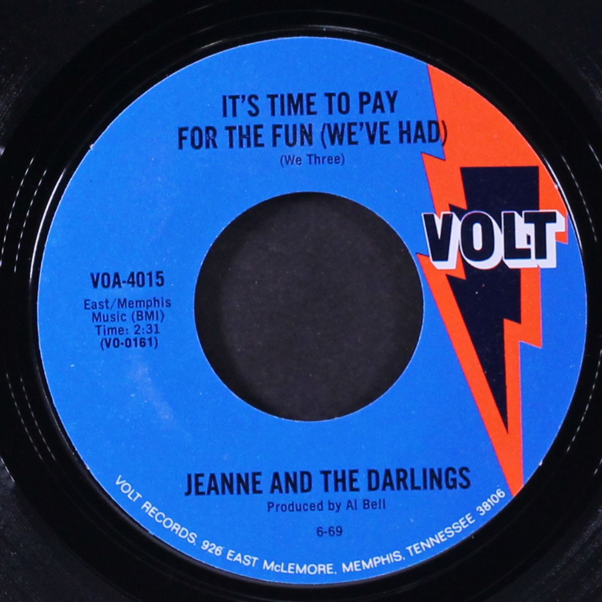 it's time to pay for the fun / standing in the need of your love by JEANNE & DARLINGS