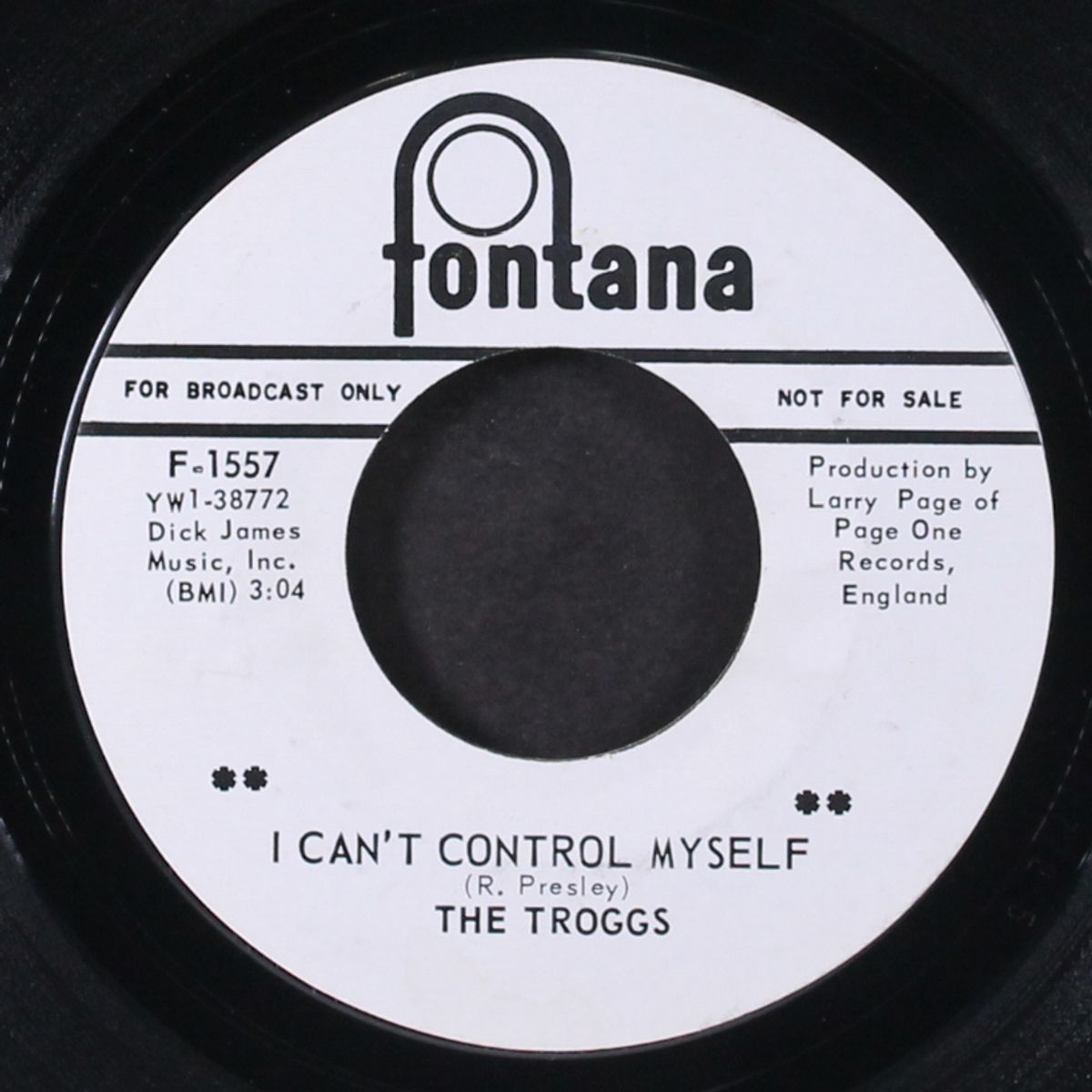 i can't control myself / gonna make you by TROGGS
