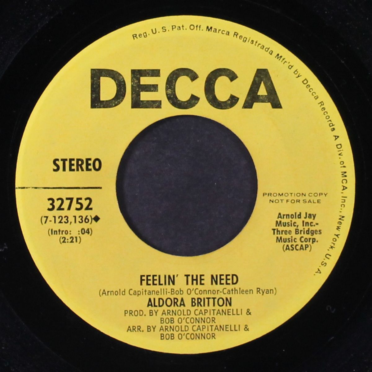 when a woman has a baby / feelin' the need by ALDORA BRITTON