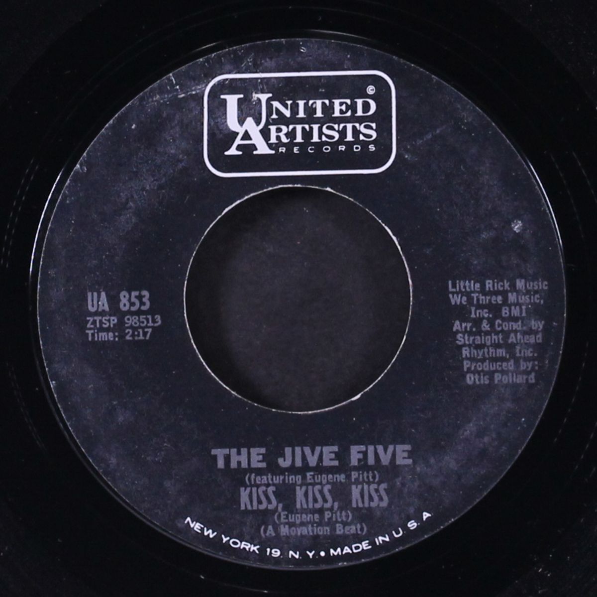 i'm a happy man / kiss, kiss, kiss by JIVE FIVE