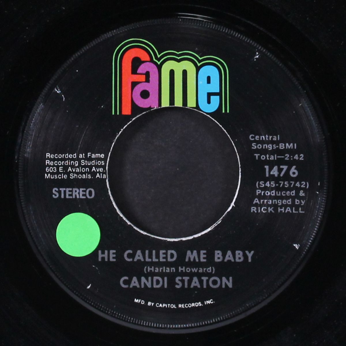 what would become of me / he called me baby by CANDI STATON