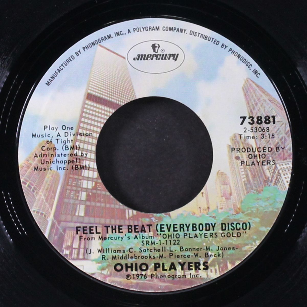 feel the beat (everybody disco) / contradiction by OHIO PLAYERS