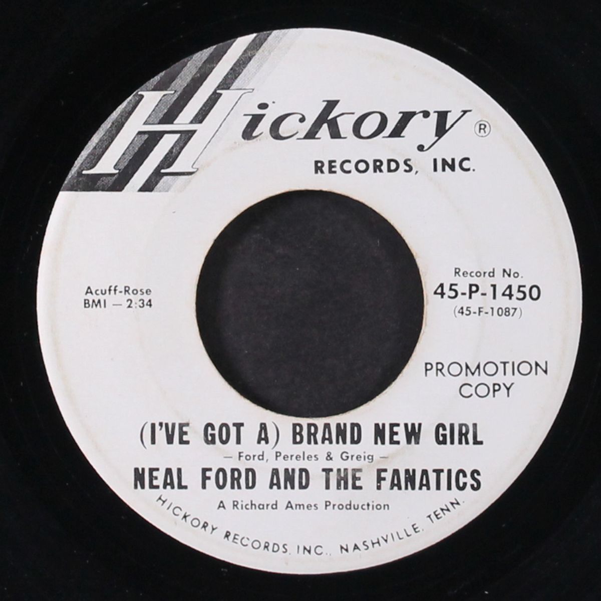 wait for me / brand new girl by NEAL FORD & FANATICS