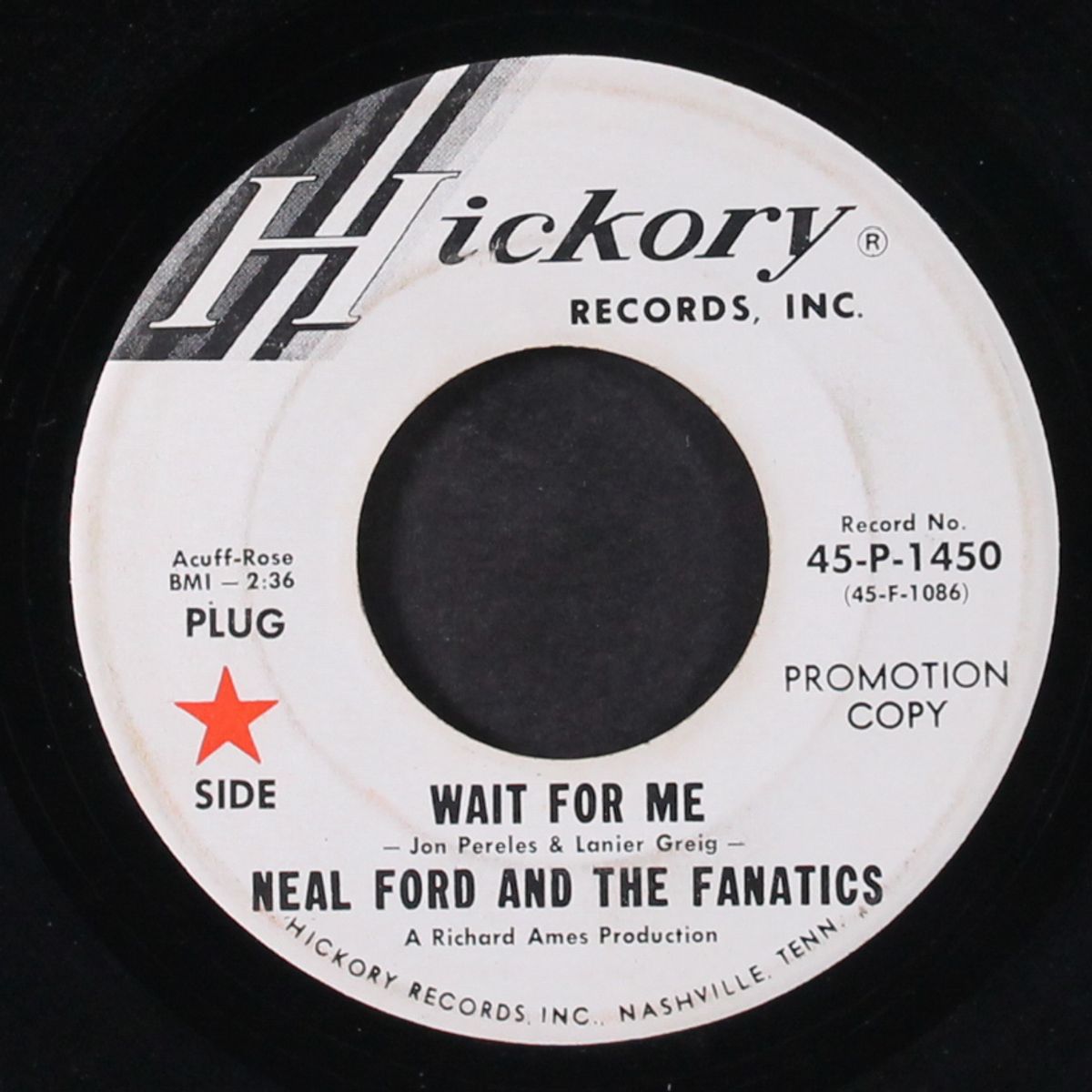 wait for me / brand new girl by NEAL FORD & FANATICS