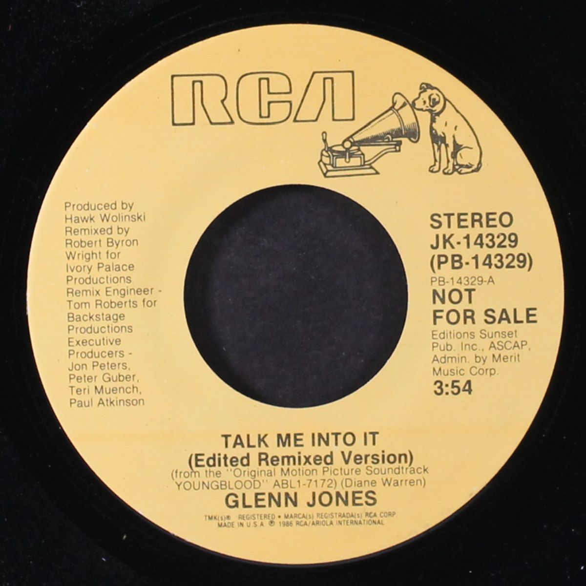 talk me into it / same by GLENN JONES