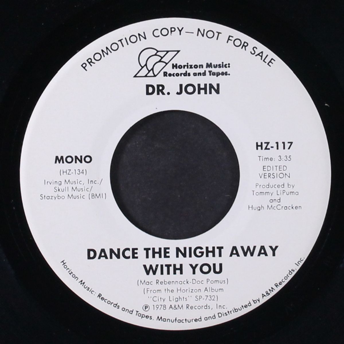 dance the night away with you / mono by DR. JOHN