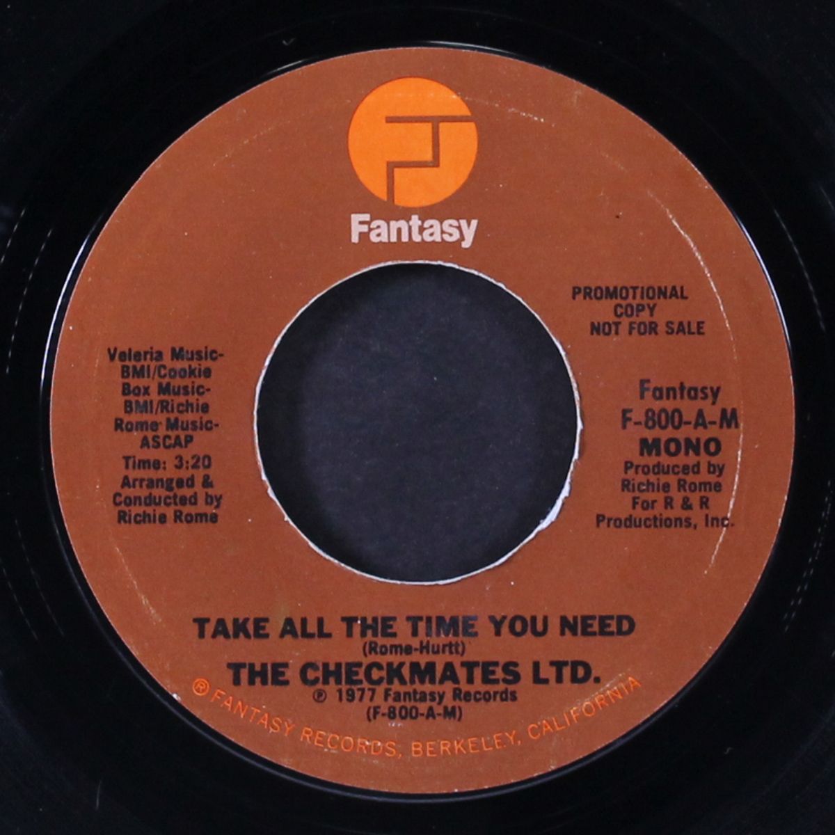 take all the time you need / mono by CHECKMATES LTD.