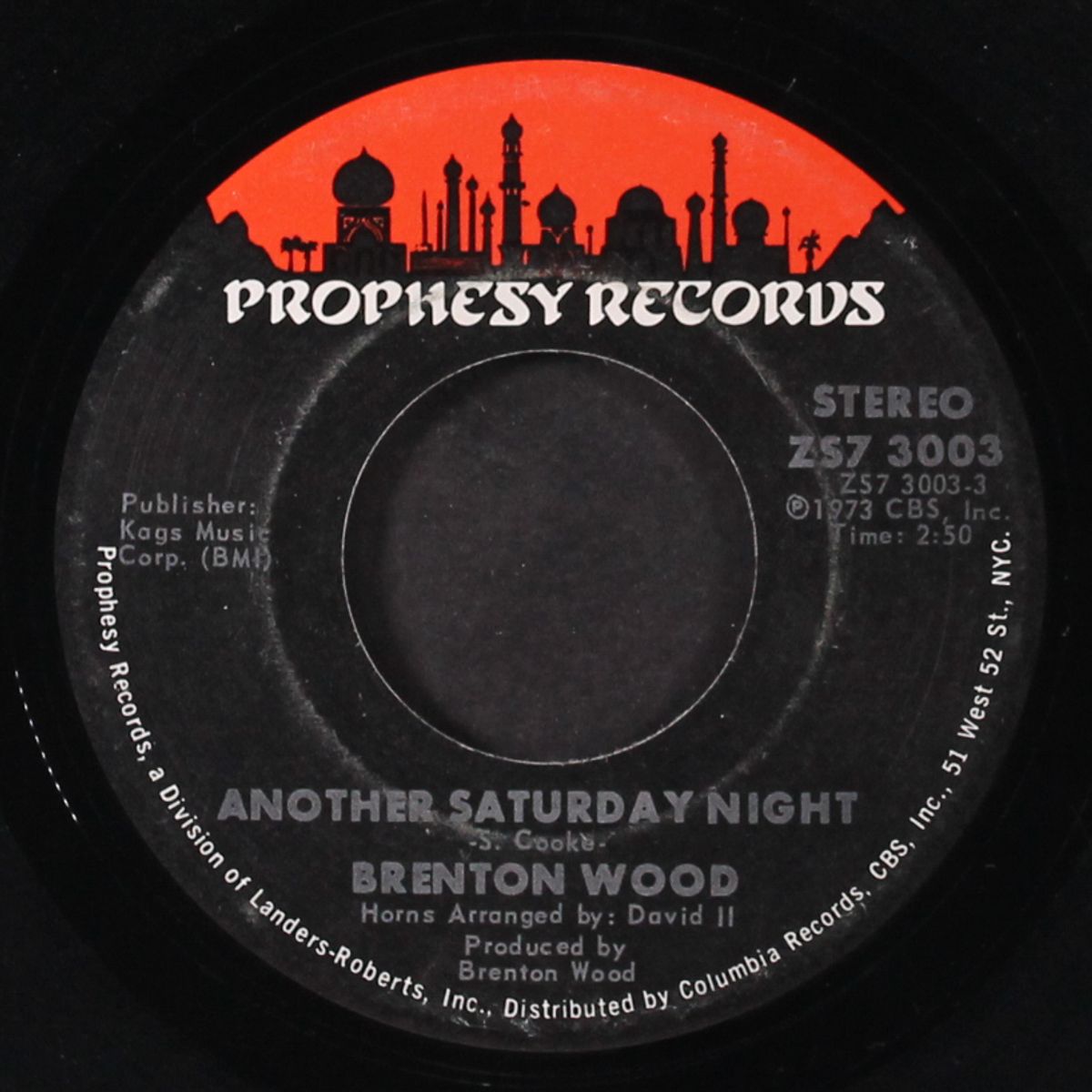 another saturday night / attempted love by BRENTON WOOD