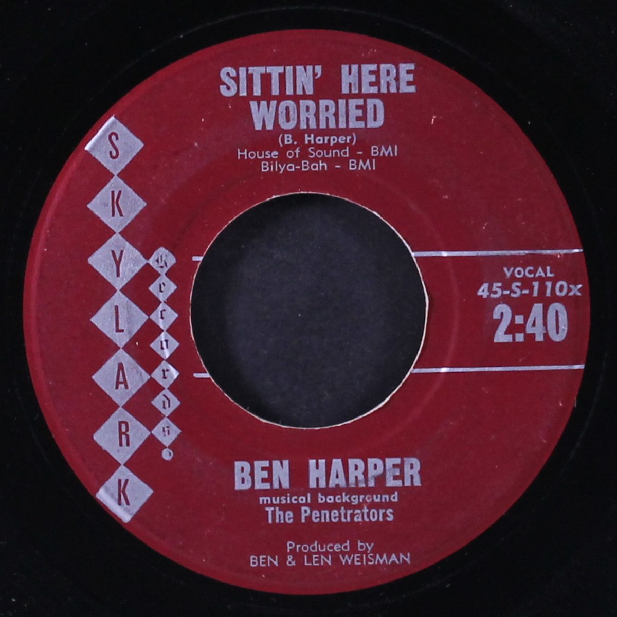 which-a-way / sittin' here worried by BEN HARPER & PENETRATORS