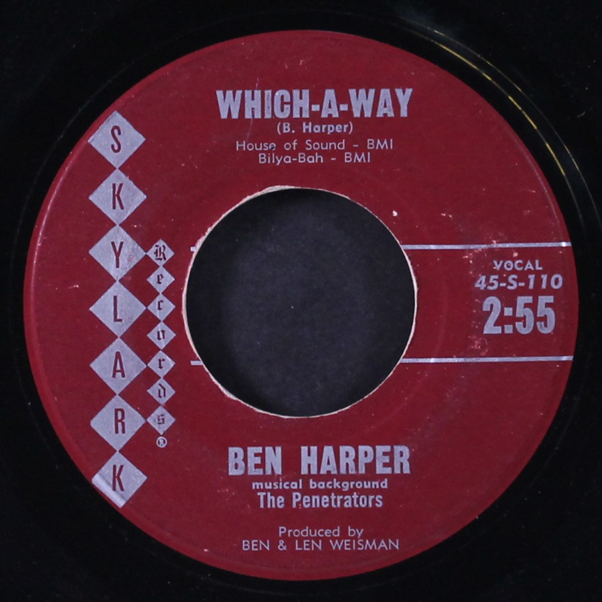 which-a-way / sittin' here worried by BEN HARPER & PENETRATORS