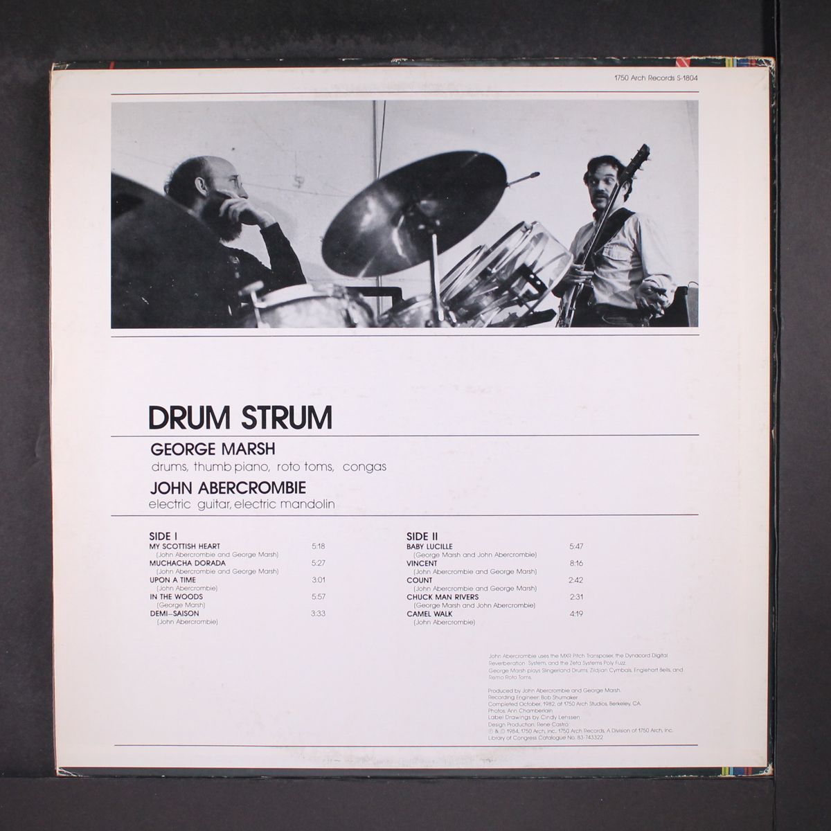 drum strum by GEORGE MARSH & JOHN ABERCROMBIE