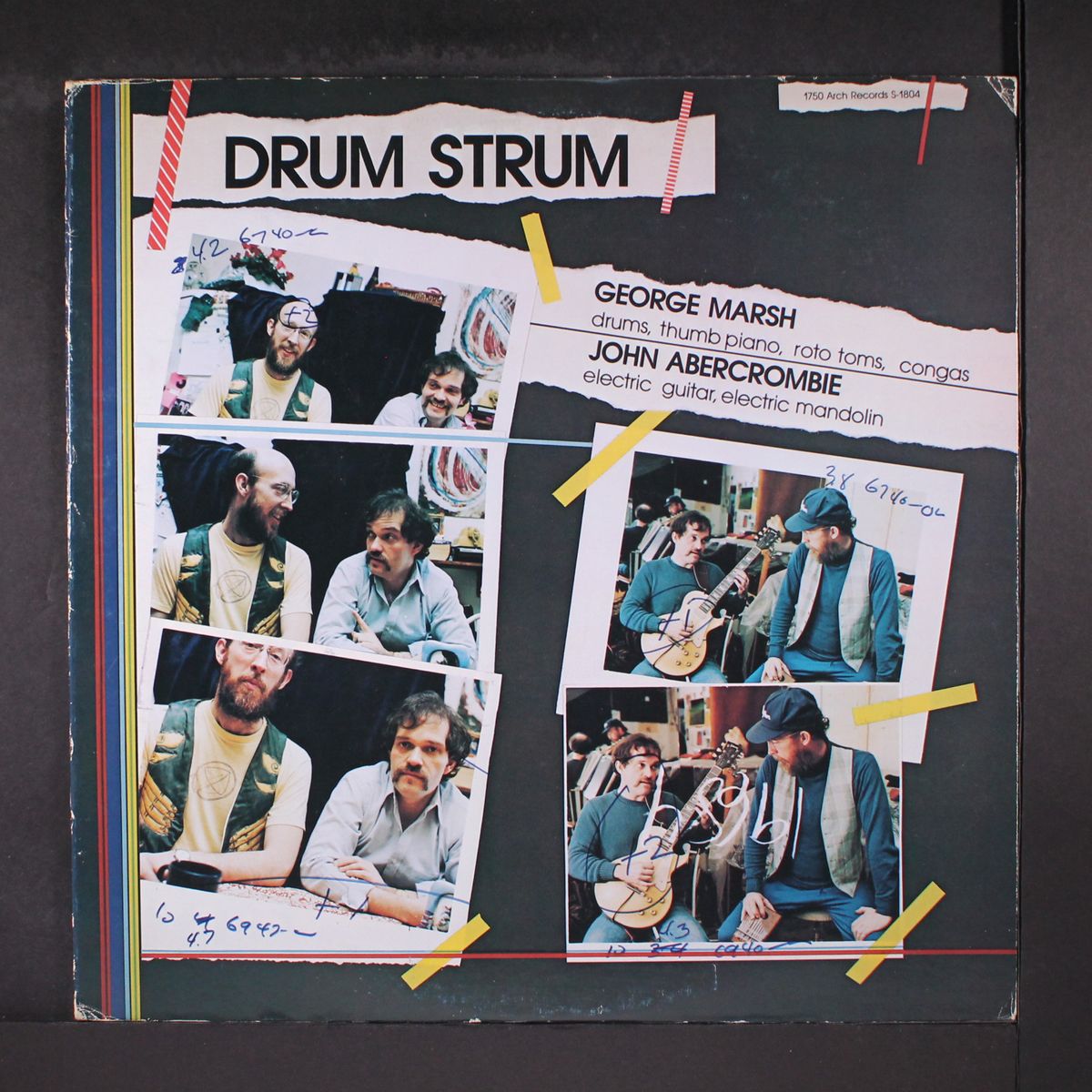 drum strum by GEORGE MARSH & JOHN ABERCROMBIE