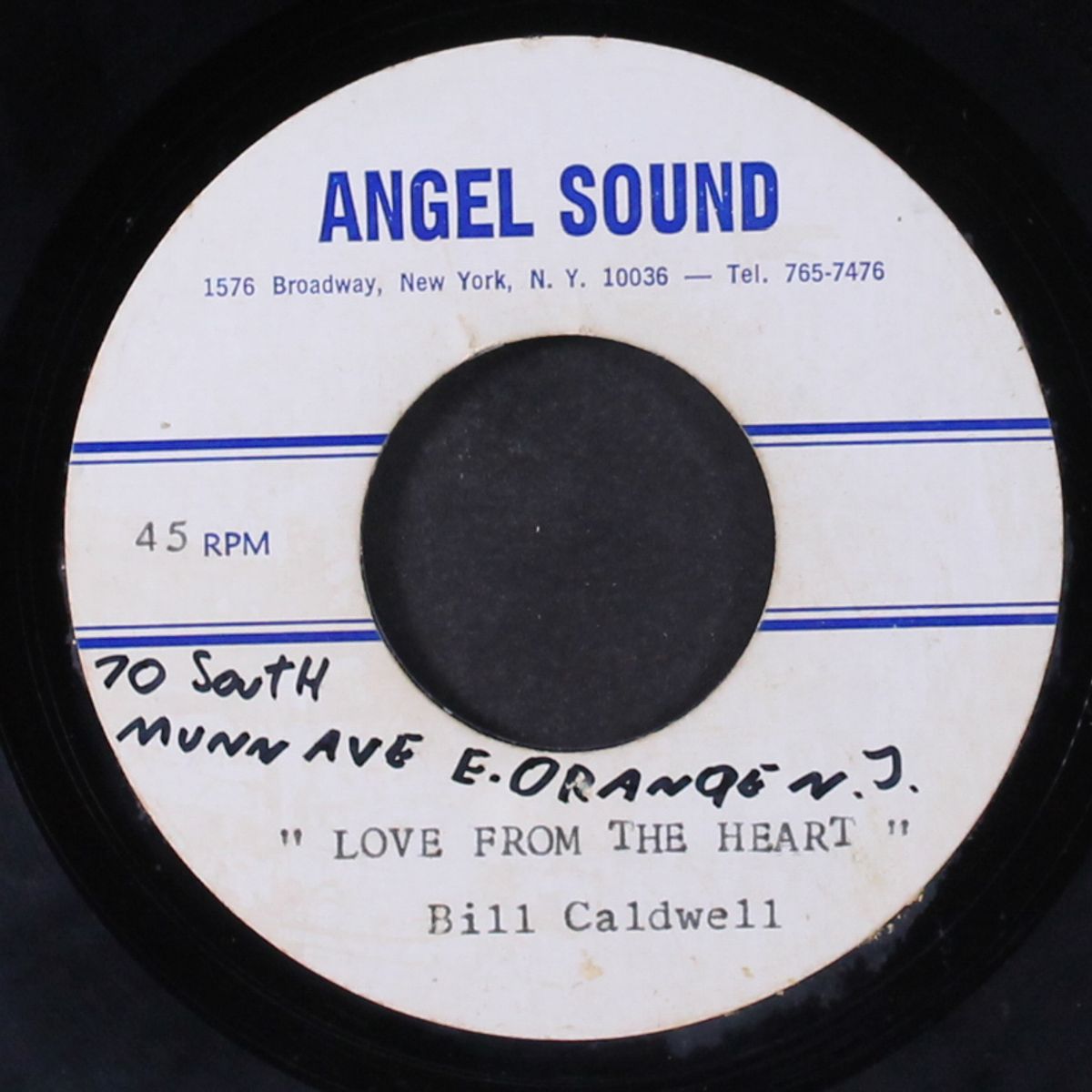 just a little love / love from the heart by BILL CALDWELL