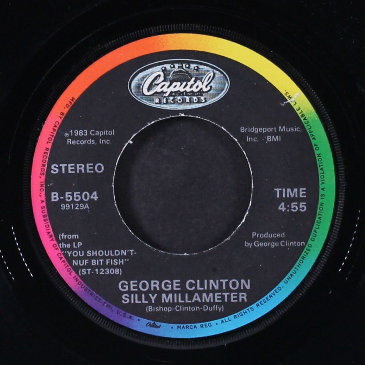 bullet proof (edited) / silly millameter by GEORGE CLINTON
