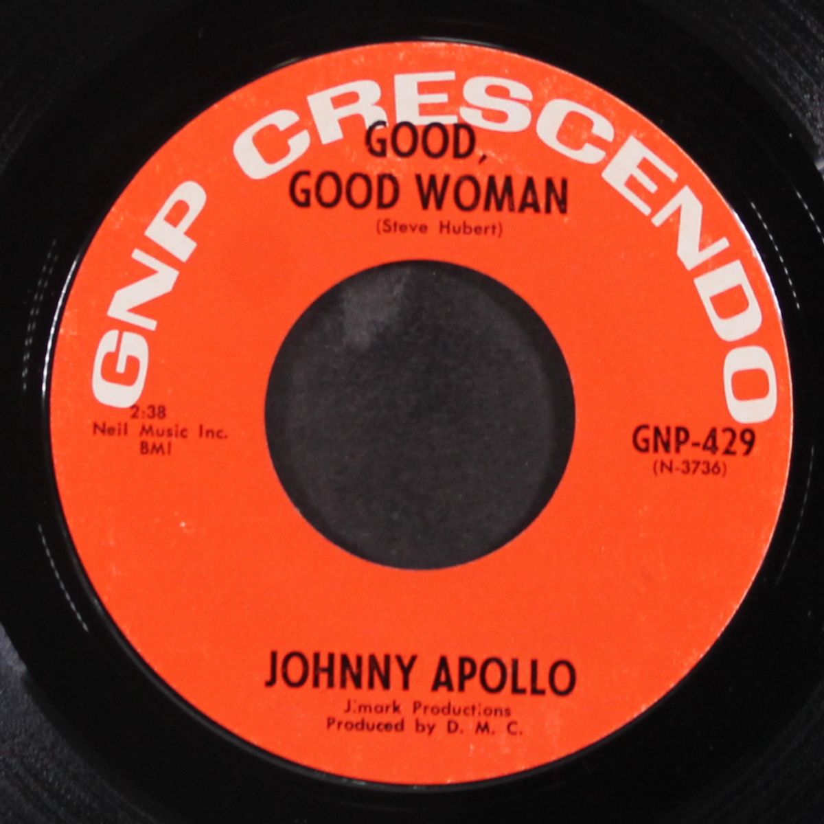i don't need no doctor / good good woman by JOHNNY APOLLO