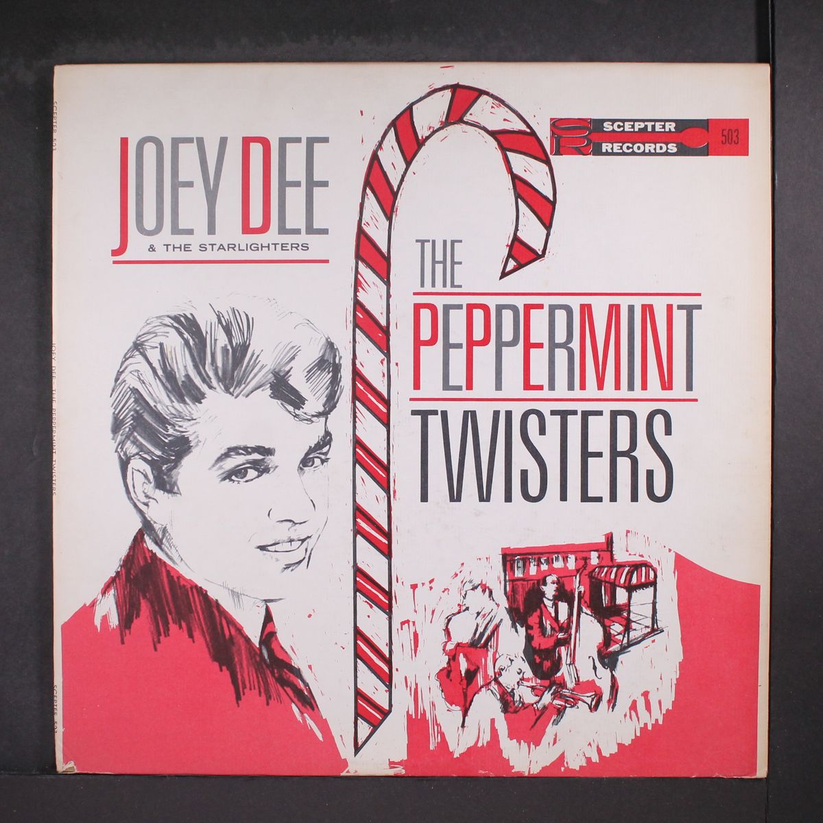 the peppermint twisters by JOEY DEE & STARLIGHTERS