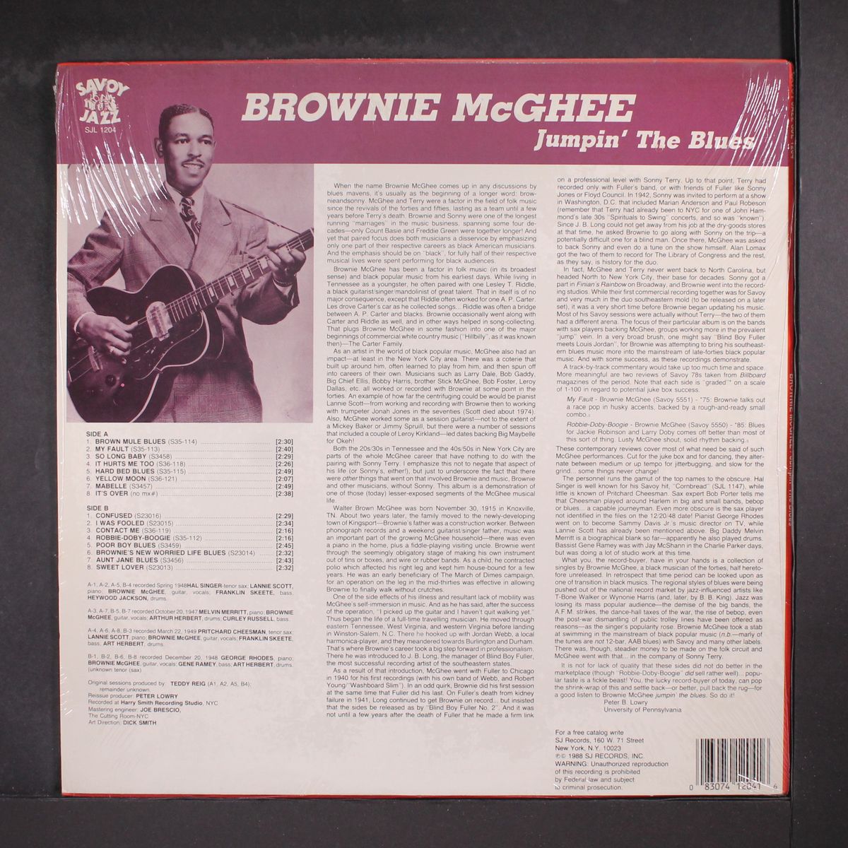 jumpin' the blues by BROWNIE MCGHEE