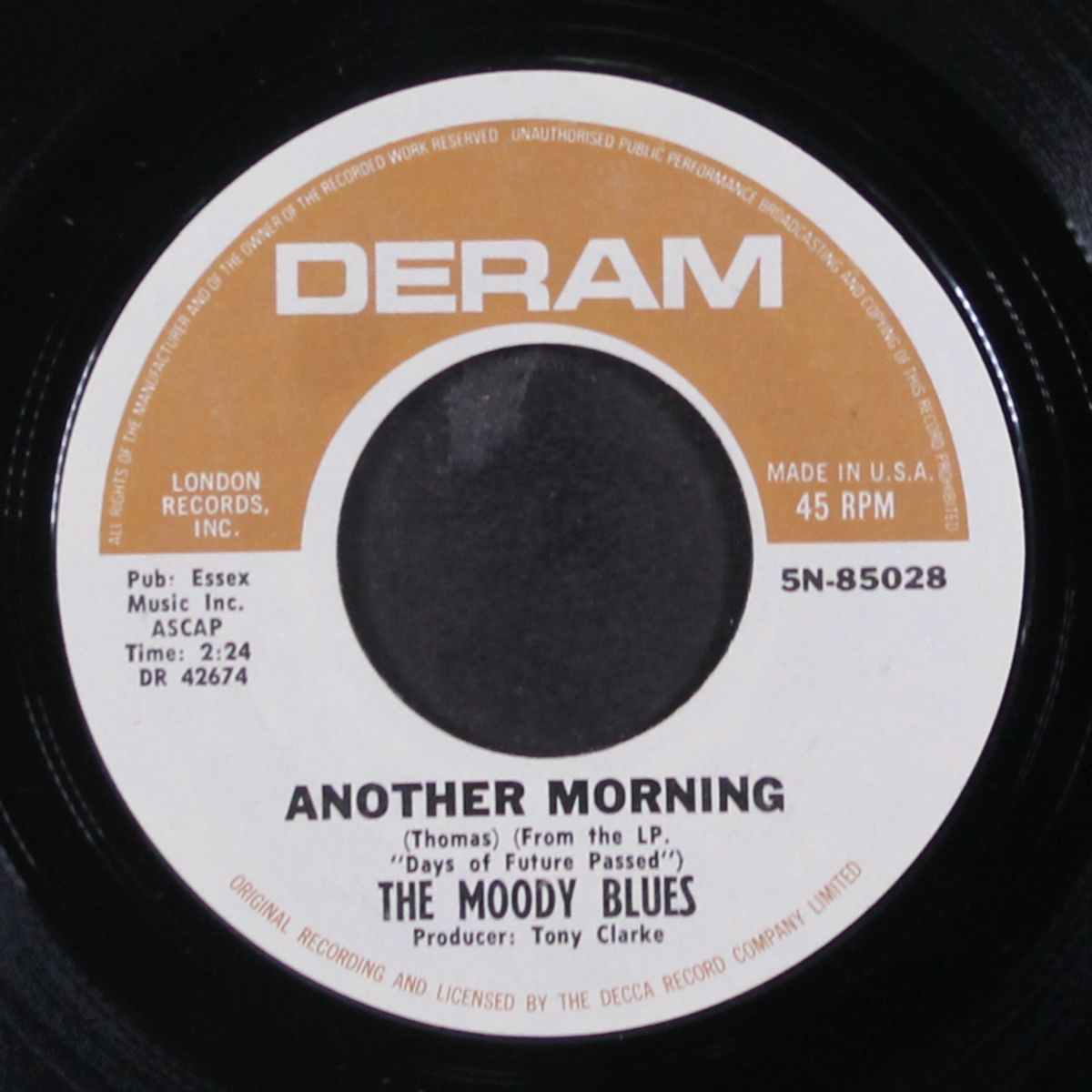 tuesday afternoon / another morning by MOODY BLUES