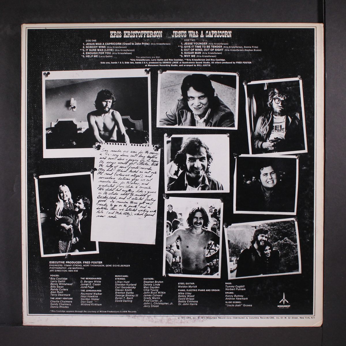 jesus was a capricorn by KRIS KRISTOFFERSON