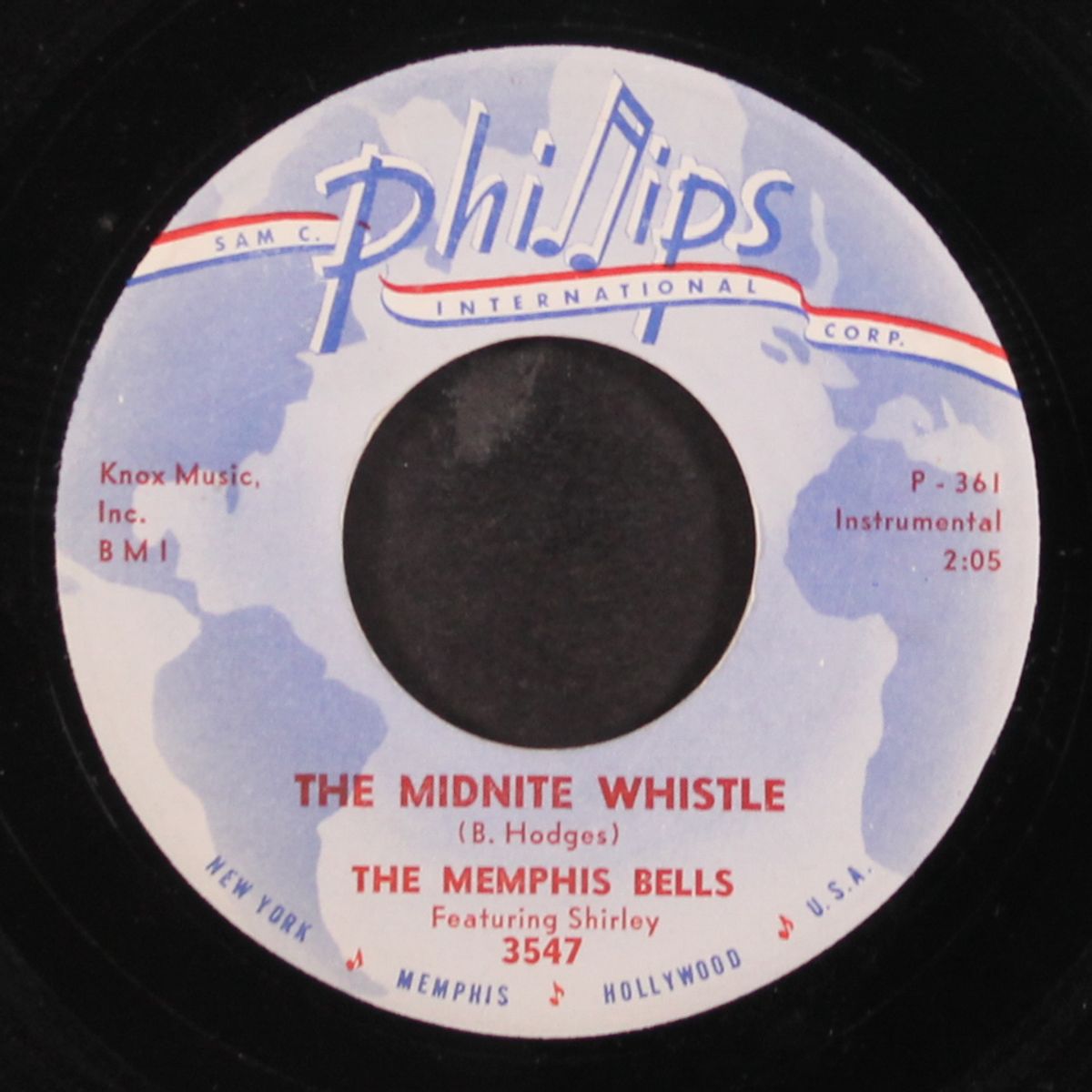 the midnite whistle / snow job by MEMPHIS BELLS